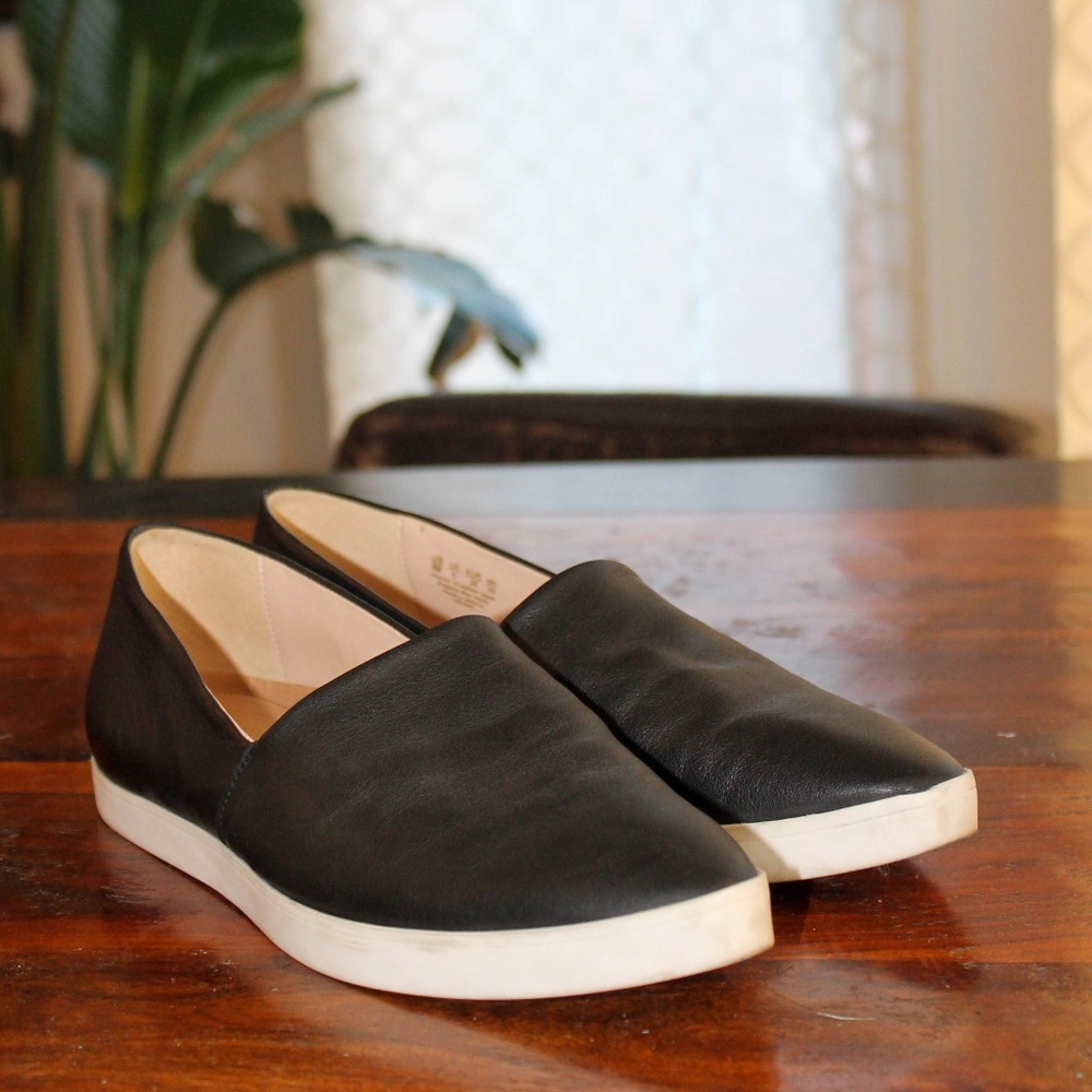 Dr. Scholl's Leather Pointed Toe Slip-Ons